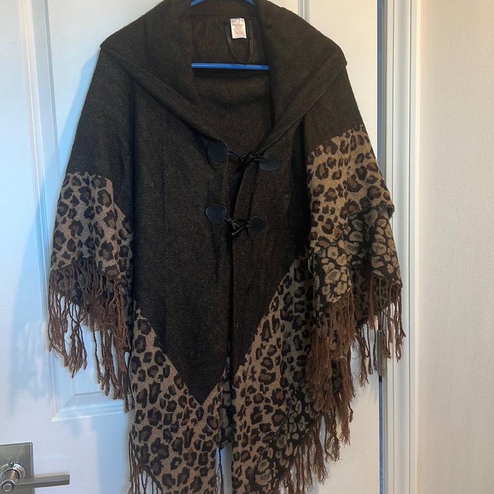Woolen Poncho!